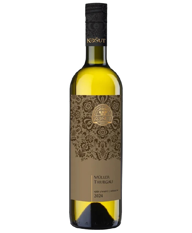 Košut Muller Thurgau VzH 2024 č.š.12/24 polosuché Košut Muller Thurgau VzH 2024 č.š.12/24 polosuché