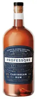 Professorado Caribbean rum 0.7l 38%