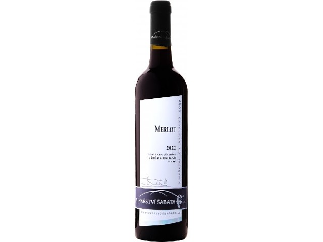 Šabata Merlot 2022 VzH 0.75 č.š. 2218