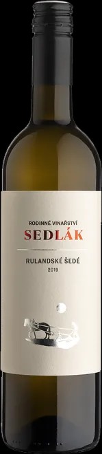 Sedlák Rulandské šedé 0.75 l zemské č.š.6/2