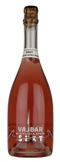 Vajbar Sekt Frankovka rosé BRUT 2020 č.š.14120