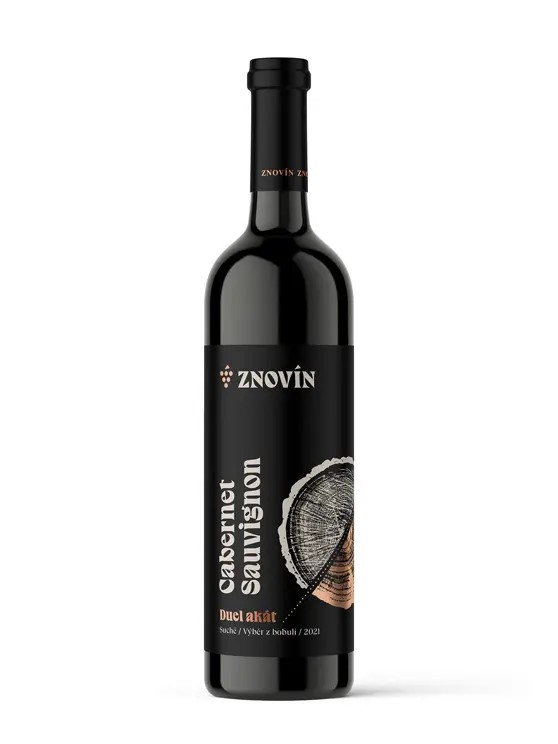 Znovín Cabernet Sauvignon VzB 2020 Duel akát č.