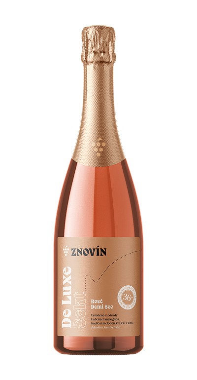 Znovín De LUX Rosé CS Demi sec č.š.9416