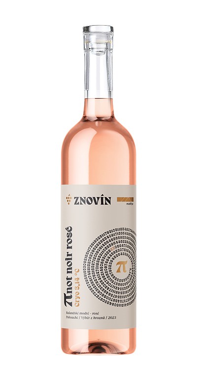 Znovín Rulandské modré rosé Pí noirVzH 2023 